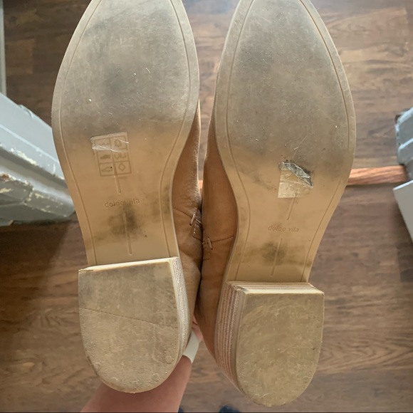 Dolce Vita Light Camel Booties - Picture 4 of 4